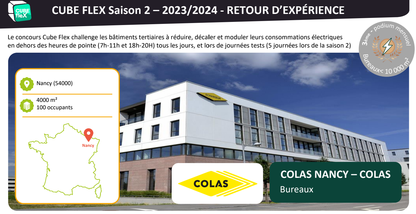 COLAS – Retour d’expérience saison 2023/2024